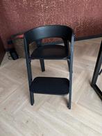 Stokke Steps Meegroeistoel zwart eiken, Ophalen, Zo goed als nieuw, Meegroeistoel, Gordel(s)