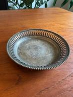 Antieke verzilverde schaal, Ophalen of Verzenden
