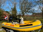 Rib rubberboot ex strandwacht, Watersport en Boten, Rubberboten, Gebruikt, Benzine, Minder dan 70 pk, Overige materialen