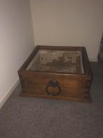 Echt Eiken Bloembak Nostalgisch 58x58 cm, Antiek en Kunst, Ophalen