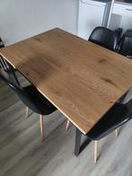 JYSK AABENRAA Eettafel + Stoelen, Ophalen, Gebruikt, Minder dan 4 stoelen