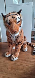 Grote pluche tijger 60 cm hoog, Ophalen, Gebruikt, Overige typen