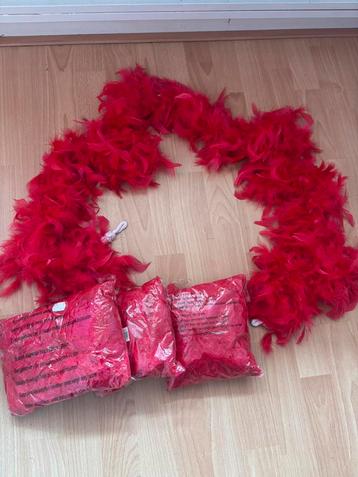 Carnavals Roze Boa beschikbaar voor biedingen