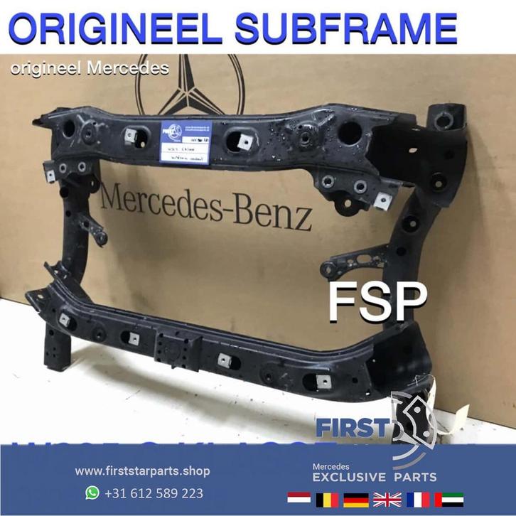 W205 C43 AMG subframe Mercedes C Klasse 2014-2020 origineel, Auto-onderdelen, Ophanging en Onderstel, Mercedes-Benz, Gebruikt