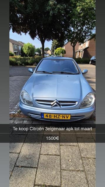 Citroën Xsara 1.6 I 16V Coupe 2002 Blauw beschikbaar voor biedingen