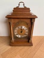 Antieke houten tafelklok Hermle, Ophalen