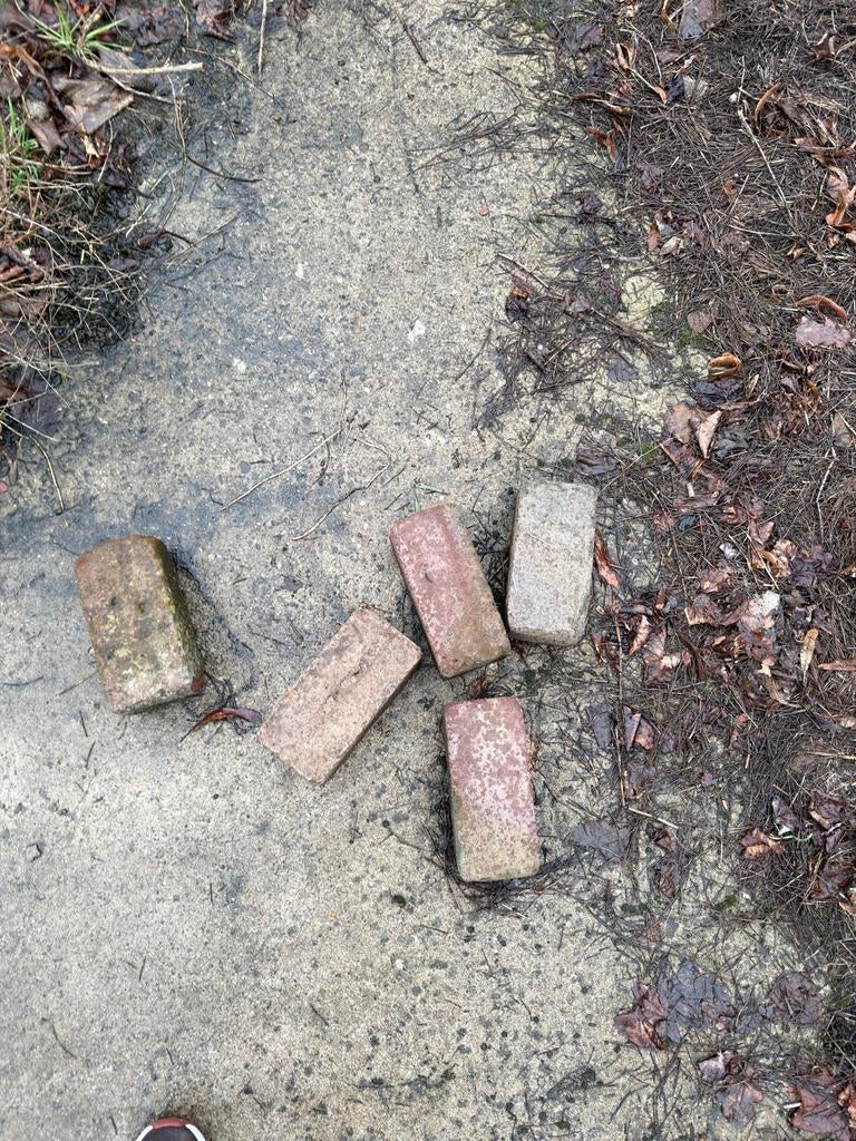 Grote partij gebruikte klinkers, Tuin en Terras, Tegels en Klinkers, Ophalen, Gebruikt, Klinkers, 10 m² of meer