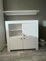 Mooie nieuwe witte kast/dressoir. Met evt wandplank, Ophalen, Met deur(en), 100 tot 150 cm, Eikenhout