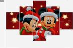Mickey Mouse Kerst canvas, Diversen, Kerst, Ophalen, Zo goed als nieuw