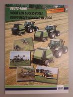Tractor folder Deutz Fahr ruwvoederwinning in 2000, Boeken, Ophalen of Verzenden, Zo goed als nieuw