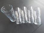 5 Lipton Ice tea longdrink glazen. Als nieuw!, Huis en Inrichting, Keuken | Servies, Glas of Glazen, Ophalen of Verzenden, Overige stijlen