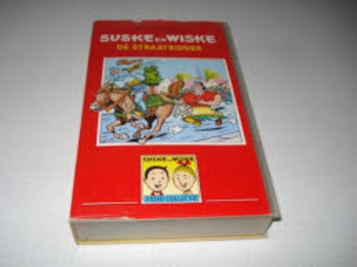 Suske en Wiske - De Straatridder VHS NWST./ORG., Cd's en Dvd's, VHS | Kinderen en Jeugd, Zo goed als nieuw, Tekenfilms en Animatie