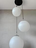 Vintage Peill en Putzler cascade lamp, Gebruikt, Mid century modern, Niet ingevuld, Glas