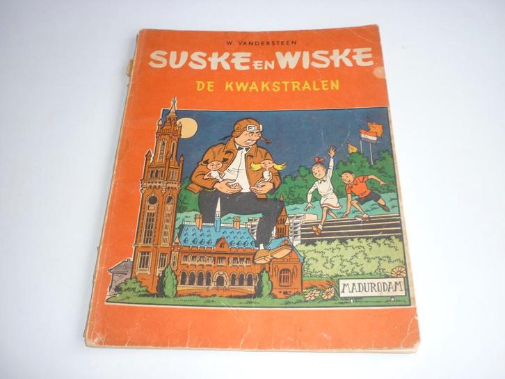Suske en Wiske: 36. De Kwakstralen (Hollandse tweekleuren), Boeken, Stripboeken, Gelezen, Eén stripboek, Ophalen of Verzenden