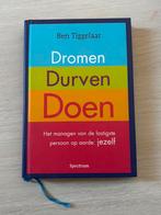 Ben Tiggelaar - Dromen, Durven, Doen, Ophalen, Sociale wetenschap, Zo goed als nieuw, Ben Tiggelaar