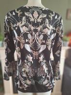 K-Design K design zwarte kralen pailletten top L Gratis Verz, K-design, Verzenden, Zwart, Maat 42/44 (L)