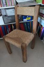 3 rieten stoelen,  vintage, samen slechts 15 euro, Huis en Inrichting, Stoelen, Ophalen, Riet of Rotan, Gebruikt, Vintage