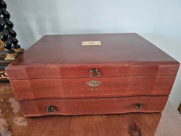 Mooie grote sieradenkist juwelenkist beschikbaar voor biedingen