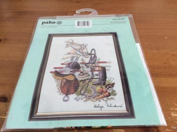 Pako borduurpakket Nr. 238586. Springend paard. Nieuw beschikbaar voor biedingen