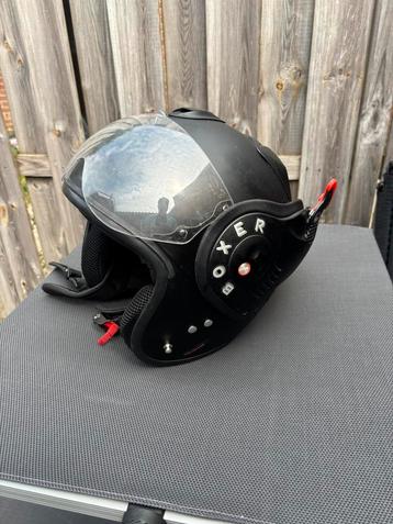 Boxer helm v8 mat zwart M beschikbaar voor biedingen