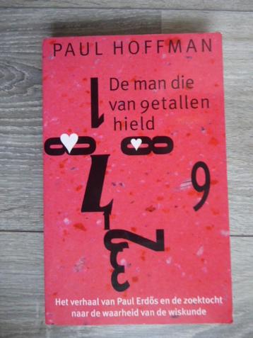 de MAN DIE VAN GETALLEN HIELD  Paul Hoffman pb 1999 nwst beschikbaar voor biedingen
