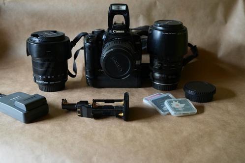Canon 400 D Rebel  met objectieven en accesoires, Audio, Tv en Foto, Fotocamera's Digitaal, Gebruikt, Spiegelreflex, Canon, Ophalen