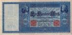 REICHSBANKNOTE 1910, Postzegels en Munten, Bankbiljetten | Europa | Niet-Eurobiljetten, Ophalen of Verzenden