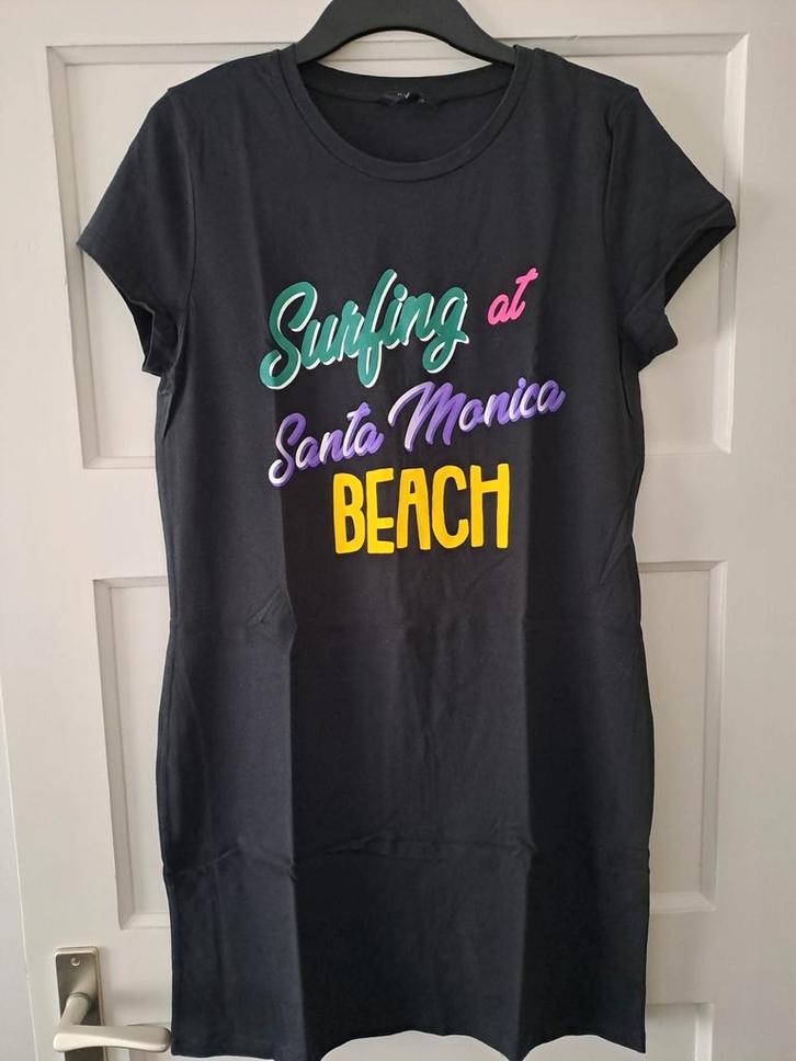 Shirt dress Nikkie maat 38 Nieuwstaat, Kleding | Dames, Jurken, Nieuw, Maat 38/40 (M), Zwart, Boven de knie, Ophalen of Verzenden