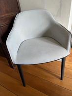 Design stoel fateuil Vitra softshell chair licht grijs, Huis en Inrichting, Stoelen, Ophalen, Modern design, Gebruikt, Eén