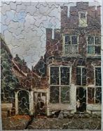 puzzel Straatje van Vermeer, ca 1940 met envelopje, Antiek en Kunst, Ophalen of Verzenden