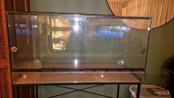 Terrarium 100x50x50, Dieren en Toebehoren, Reptielen en Amfibieën | Toebehoren, Gebruikt, Terrarium of Paludarium, Ophalen