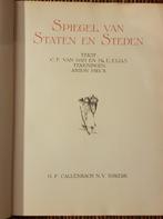 Spiegel van staten en steden - tekeningen Anton Pieck - IGST, Antiek en Kunst, Antiek | Boeken en Bijbels, C.F van Dam, Ophalen of Verzenden