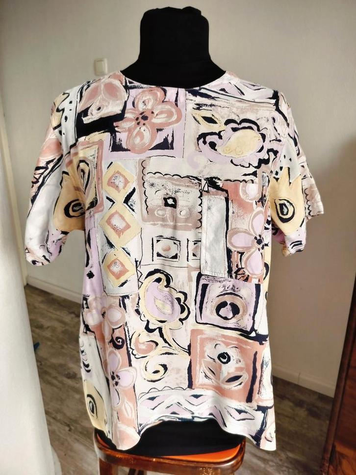 Vintage top, Kleding | Dames, Tops, Zo goed als nieuw, Korte mouw, Ophalen of Verzenden