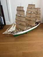 Mooie driemaster lengte ca 90cm hoogte ca 60 cm, Antiek en Kunst, Ophalen