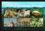 niuafo'ou 2022 pf blok wildlife zoogdieren vissen kikkers, Ophalen of Verzenden, Postfris, Dier of Natuur
