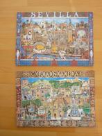 Twee kleine posters van Sevilla en Granada, Ophalen of Verzenden, A1 t/m A3, Zo goed als nieuw
