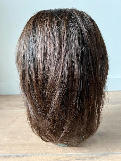 ZGAN! Haarwerk/lacewig van Jennifer Hoeve, 100% echt haar, Sieraden, Tassen en Uiterlijk, Uiterlijk | Haarverzorging, Zo goed als nieuw