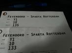 2 Tickets Feyenoord - Sparta Rotterdam, Computers en Software, Harde schijven, Ophalen of Verzenden, Zo goed als nieuw, Desktop