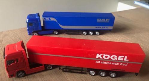 Reclamevrachtauto MAN - modelauto, Hobby en Vrije tijd, Modelauto's | 1:43, Zo goed als nieuw, Bus of Vrachtwagen, Overige merken