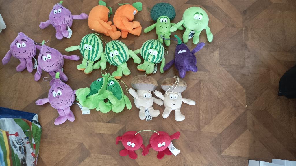 Lidl mini knuffel knuffels 1 euro per stuk, Ophalen of Verzenden, Zo goed als nieuw, Overige typen