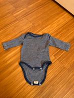 Romper wol zijde 50 gestreept blauw, Ophalen, Zo goed als nieuw, Jongetje of Meisje, Nacht- of Onderkleding