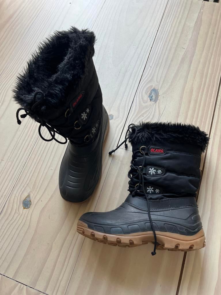 Olang Snowboots maat 35-36, Ophalen of Verzenden, Zo goed als nieuw, Zwart, Snowboots