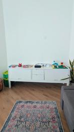 Ikea Stockholm Witte TV meubel, Ophalen, Kunststof, Gebruikt, 150 tot 200 cm