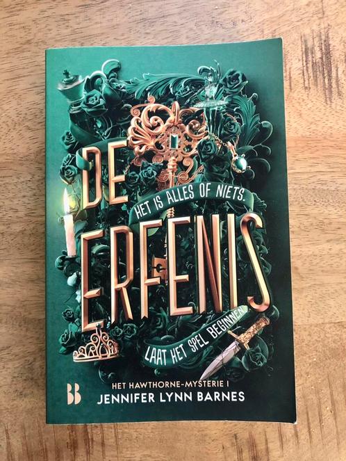 Jennifer Lynn Barnes - De erfenis, Boeken, Kinderboeken | Jeugd | 13 jaar en ouder, Zo goed als nieuw, Ophalen of Verzenden