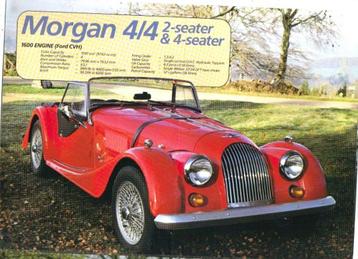 Morgan 4/4, Super 8, brochure uit ca. jaren 70 beschikbaar voor biedingen