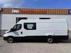 Iveco Daily 35S16V 2.3 410 L4H2 DC 7 persoons / ideaal voor, Auto's, Gebruikt, 7 stoelen, Wit, Parkeersensor
