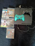 PlayStation 3 met 5 spellen, Spelcomputers en Games, Spelcomputers | Sony PlayStation 4, Ophalen, Gebruikt, Met 1 controller