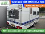 Hobby De Luxe 400 KB VOORTENT + 4 PERS + STAPELBED, Caravans en Kamperen, Caravans, Hobby, Bedrijf, 750 - 1000 kg, 5 tot 6 meter