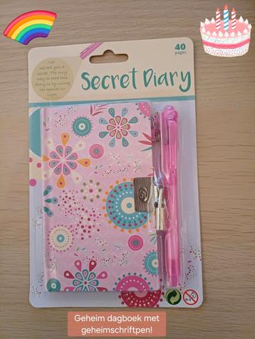 Secret Diary - Geheim Dagboek met Geheimschriftpen - Nieuw beschikbaar voor biedingen
