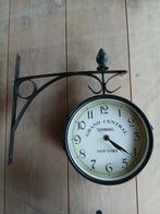 Stationsklok, Huis en Inrichting, Ophalen of Verzenden, Zo goed als nieuw, Wandklok